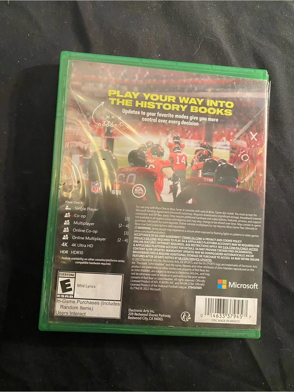 Microsoft Xbox One Madden NFL 23 - Green Case, Multicolor Cover Art